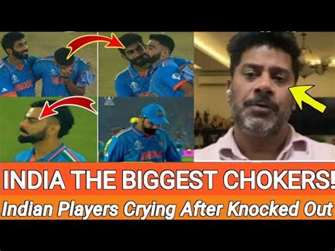 Vikrant Gupta Crying On India Lose World Cup Vs Australia Indian