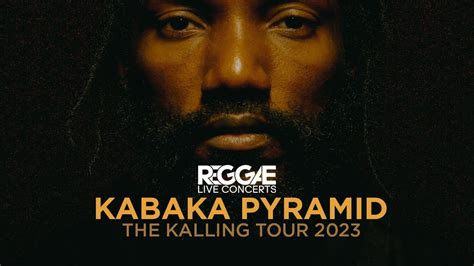 Kabaka Pyramid The Bebble Rockers Live The Kalling Tour Tivoli