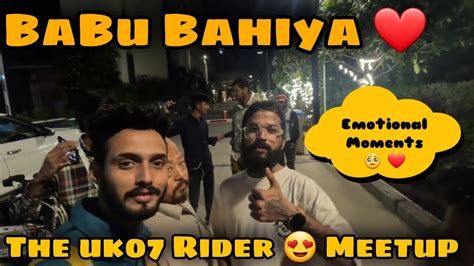 Theuk07rider Finally BaBu Bahiya Se Mil Liya Theuk07rider