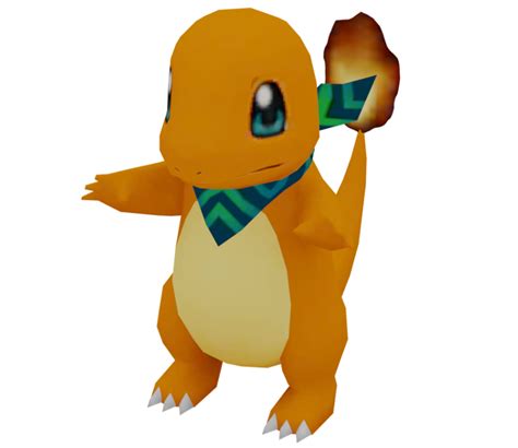 3ds Pokémon Super Mystery Dungeon 004 Charmander The Models Resource