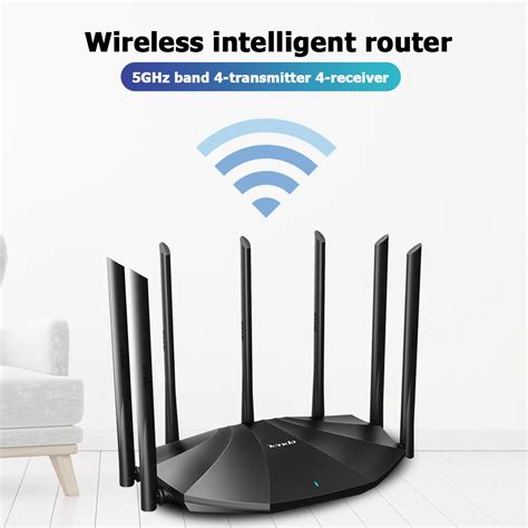 Tenda AC23 Gigabit Dual Band WiFi Router Wireless Amplifier 2100Mbps 2