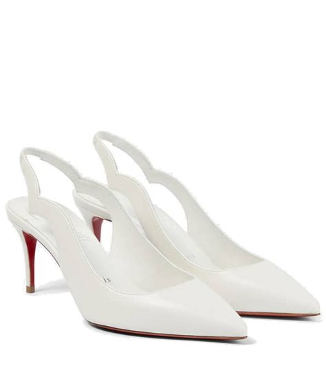 Christian Louboutin Hot Chick Leather Slingback Pumps Christian Louboutin