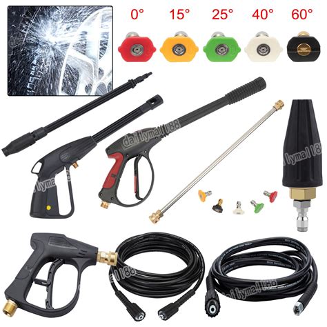 High Pressure Washer Spray Gun Car Jet Lance Power Washing Hose Pipe