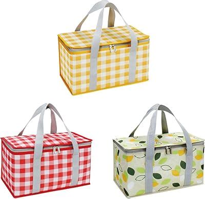 Amazon Norme 12 Packs Insulated Lunch Bags Bulk Food Delivery Bag