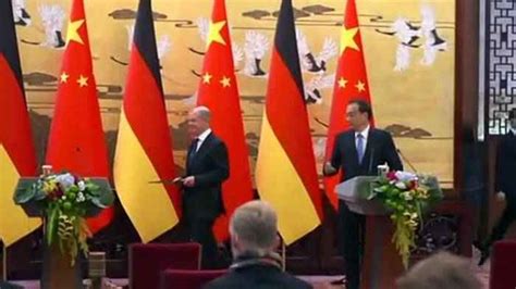 Nach Treffen Mit Xi Scholz Rechtfertigt News Deutschland VIDEO