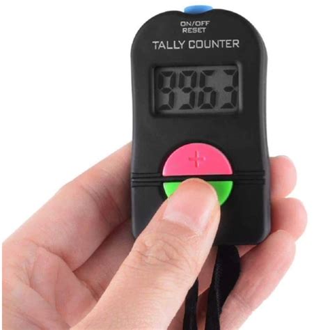 Digital Tally Counter Electronic Hand Clicker Countereasy To Operate