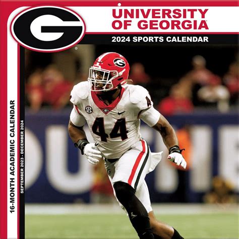 University Of Georgia 2024 Wall Calendar Pdf Ellyn Hillary