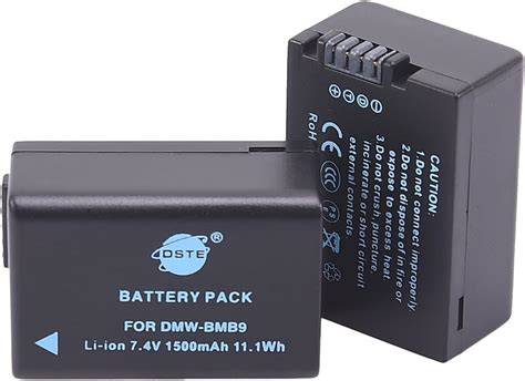 Amazon Panasonic Lithium Ion Battery Dmw Bmb For Lumix Cameras