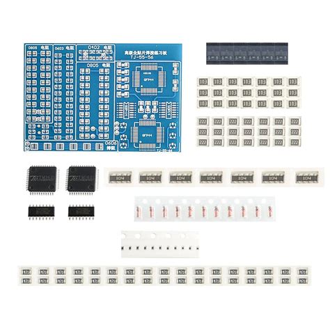 China baixo preço smt smd componente placa de prática de soldagem kit