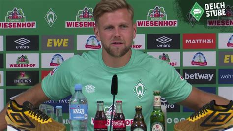 Keine Luft bekommen Niclas Füllkrug über Werder Bremen Platzsturm