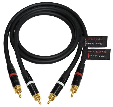 Buy 4 Foot Directional High Definition Audio Interconnect Cable Pair