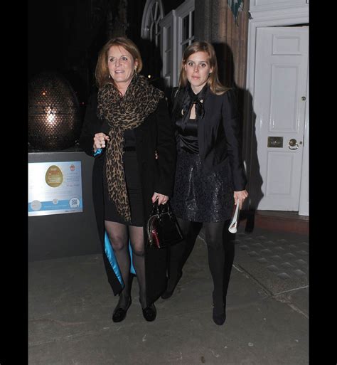 Photo Sarah Ferguson Et Sa Fille La Princesse Beatrice D York La