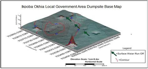 Geological Survey Map of Nigeria. Showing Benin City and other ...