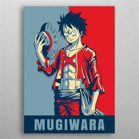 Monkey D Luffy Poster By Introv Art Displate Anime Canvas