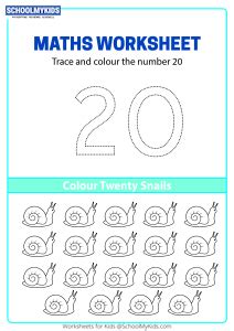 number twenty worksheets | Numbers preschool, Number worksheets ...