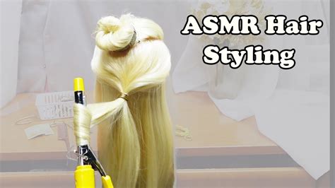 Asmr Hairstyling S Gold Bracelets Accessories Curling Iron