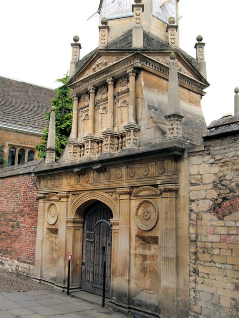 Gonville And Caius College Gate Of Honour Cambridge Flickr