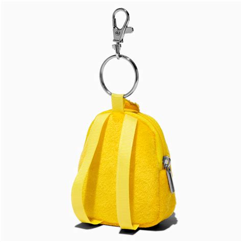 Yellow Duck Mini Backpack Keychain Claires