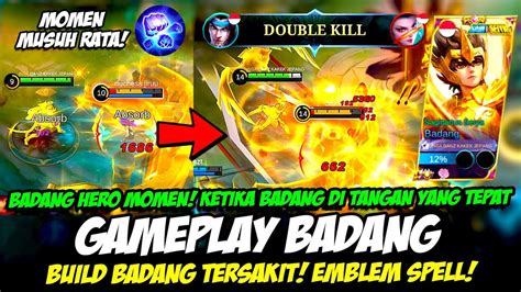 Combo Badang Stun Terus Cara Main Badang Terbaru Build Badang