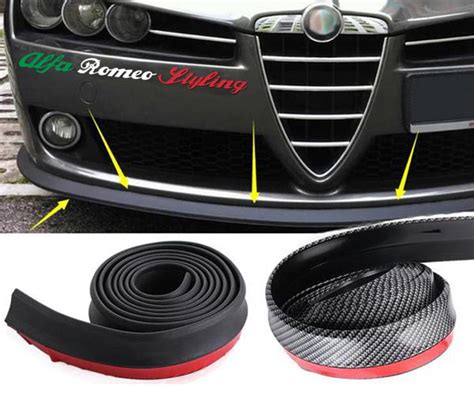 Front Lip Spoiler Universal Alfa Styling