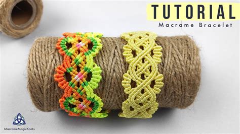 Macrame CELTIC Bracelet Tutorial EASY YouTube