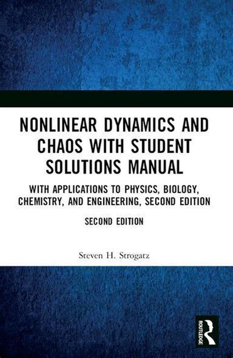 Nonlinear Dynamics And Chaos With Student Solutions Manual Ebook