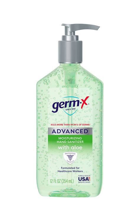 Germ X® Advanced With Aloe 12 Oz Germ X® Hand Sanitizer