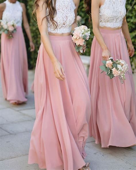 Bridesmaid Two Piece Dresses Images