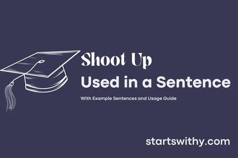 shoot    sentence examples  ways   shoot