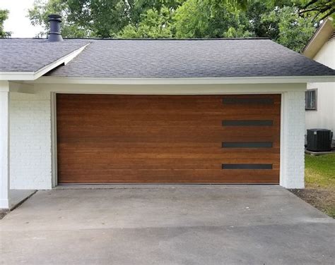 Beautiful Landscape Customizable Wooden Garage Door Etsy Garage