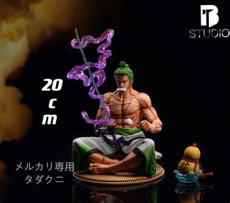 ワンピース ロロノア・ゾロ フィギュア 塗装済み完成品 ガレージキット Bt メルカリ