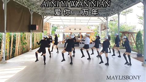 Ai Ni Yi Wan Nian 爱你 一万年 Line Dance YouTube