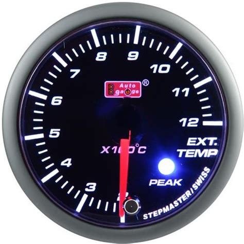 Tuning Mechaniczny Auto Gauge Wskaznik Egt Sm Peak Amber Opinie I