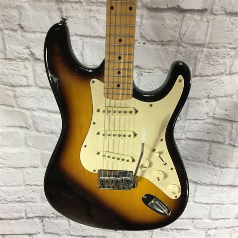 Epiphone Strat Style Electric Guitar Sunburst Made In Korea Evolution