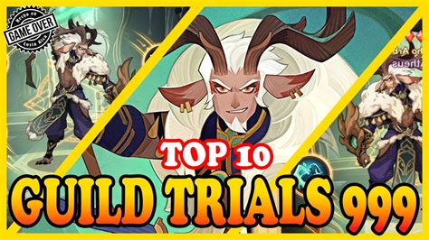 Top Guild Trials Atheus Pruebas De Gremio Afk Arena Youtube