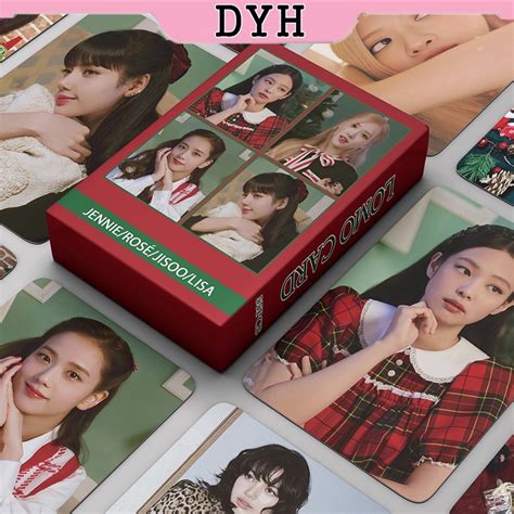 DYH 55pcs Caja BLACKPINK Photocards 2024 Feliz Año Nuevo KPOP LOMO