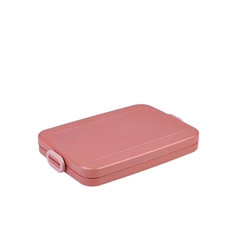 Mepal Bento Lunchbox Take A Break Vivid Mauve Flat