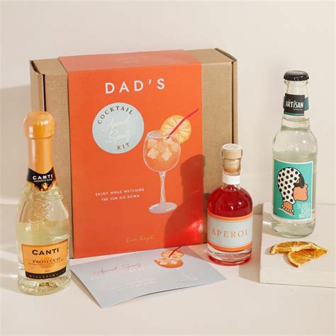 Personalised Aperol Spritz Cocktail Kit Cocktail Kits Alcohol Gifts