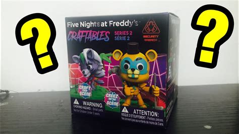 Fnaf Security Breach Mystery Mini Review Unboxing YouTube