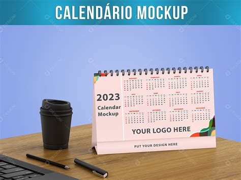 Mockup Calendário Psd Editável Download Designi