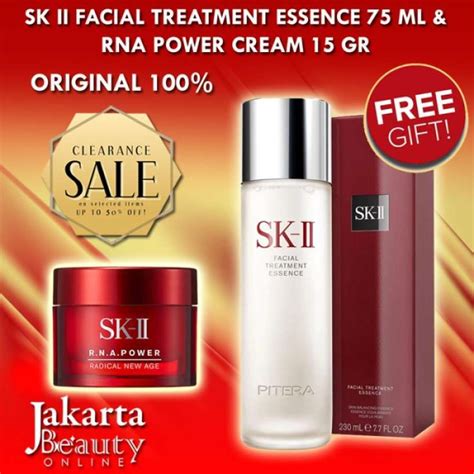 Jual Sk Ii Sk Skii Promo Facial Treatment Essence Ml Rna Cream