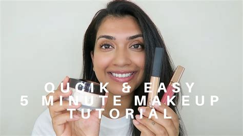 Quick And Easy 5 Minute Makeup Tutorial Vithya Hair And Makeup Youtube