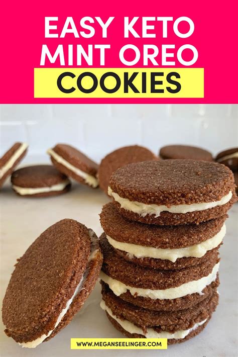 Mint Creme Keto Oreos Sugar Free Gluten Free Oreo Recipe Megan