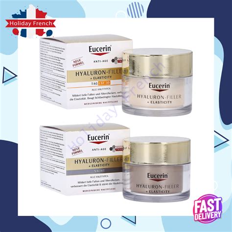 Eucerin Hyaluron Filler Elasticity Day And Night Cream ชื่อไทย Eucerin Hyaluron [hd] Radiance