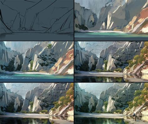 Concept Art Tutorial | Digital painting techniques, Environment ...