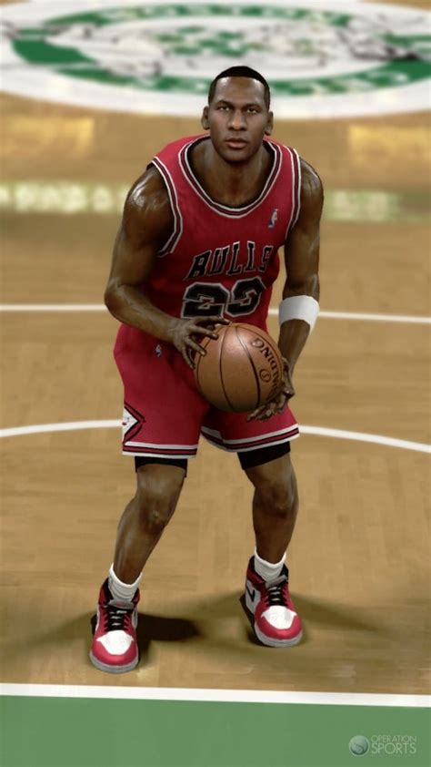 NBA 2K11 Higher-Resolution Screenshot: Rookie Michael Jordan ...