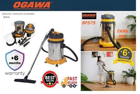 Ogawa Bf575 1200w 30 L Heavy Duty Wet And Dry Vacuum Cleaner Lazada