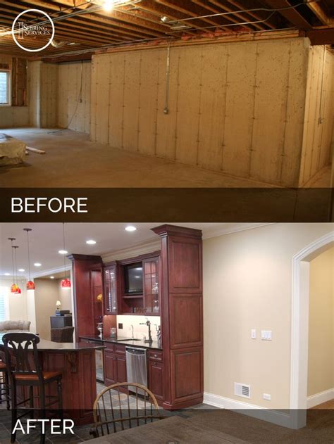 Steve And Elaines Basement Before And After Pictures Home Remodeling Contractors Home Remodeling