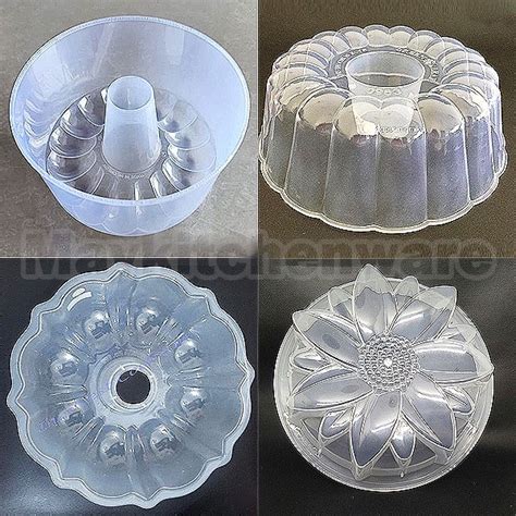 Jual Cetakan Puding Plastik Aneka Motif Bunga Matahari Gelombang Mawar