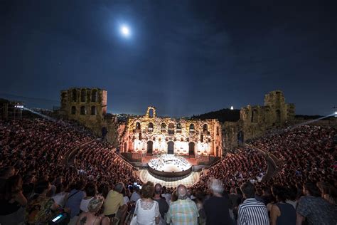 Odeon Of Herodes Atticus Athens Epidaurus Festival